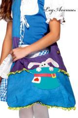 Leg Avenue: borsa con disegno Coniglio Bianco.
