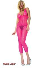 Catsuit traforata senza piede.