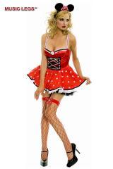 Music Legs: travestimento Minnie.