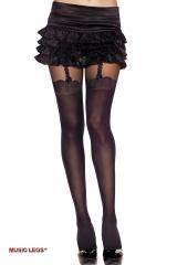 Music Legs: collant effetto calze con reggicalze.