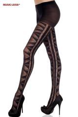 Music Legs: collant con motivi triangolari.