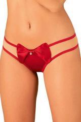 OBSESSIVE: Rubinesa bow thong.