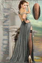 Ballerina: calze autoreggenti nere art. 211