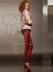 Leggings rosso rubino art. 061
