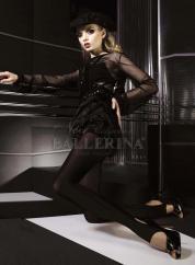 Ballerina: leggings neri in microfibra. Art. 020