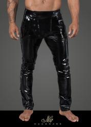 Pantaloni lunghi da uomo in PVC elasticizzato.