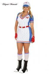 Costume baseball All American Player 5 pezzi. XL