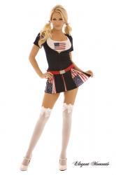 Costume collegiale americana 4 pezzi.