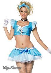 Leg Avenue: costume principessa 5 pezzi.