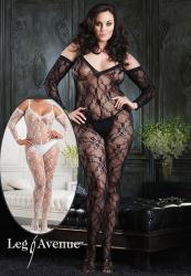 Catsuit motivo floreale. XL