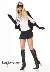 LEG AVENUE - Costume EROINA MASCHERATA.