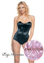 Body senza spalline con stecchette.