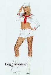 Leg Avenue: costume Marinaia 3 pezzi.