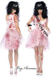 Leg Avenue: completo 3 pz. reginetta zombie ballo studentesco.