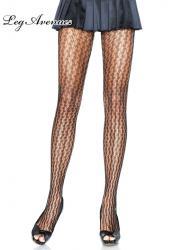 Leg Avenue: collant ricamati a rete.