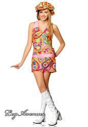 Leg Avenue: costume Hippie 2 pz.