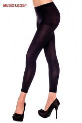 Music Legs: leggings neri coprenti.
