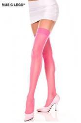 Music Legs: calze con balza in pizzo.