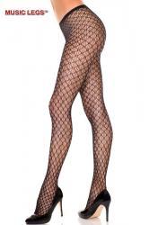 Music Legs: spandex seamless lace pantyhose.