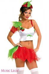 Travestimento fragola 3 pz.
