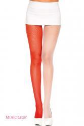 Music Legs: collant bicolore a rete.