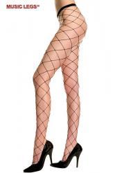 Music Legs: collant a rete larghissima.