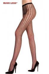 Music Legs: seamless crochet pantyhose.