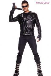 Music leg: giacca uomo Terminator 3 pezzi.