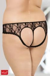 Softline - Slip in pizzo con apertura a cuore.