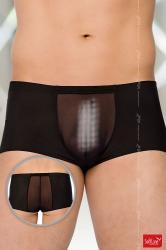 Softline - Boxer uomo con inserti semitrasparenti.