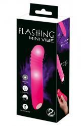 Stimolatore Flashing Mini Vibe. Rosa