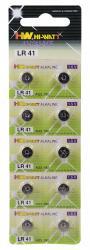 10 batterie a bottone LR41