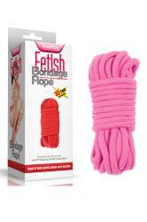 Corda bondage rosa 10 mt.