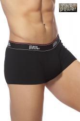 Boxer neri con fascia elastica in vita.
