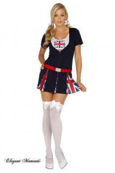 Costume collegiale inglese 4 pezzi.