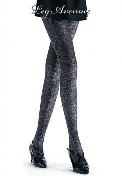 Leg Avenue: collant in lurex.