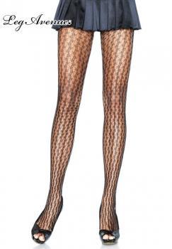 Leg Avenue: collant ricamati a rete.
