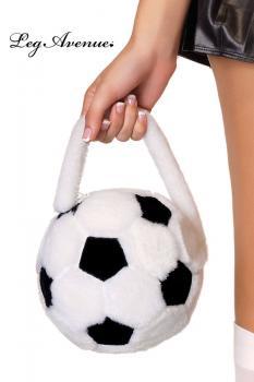 Leg Avenue: borsa in peluche a forma pallone da calcio.
