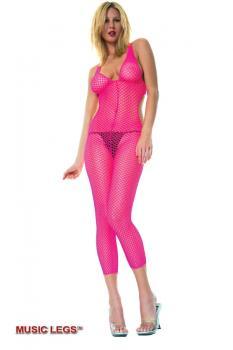 Catsuit traforata senza piede.