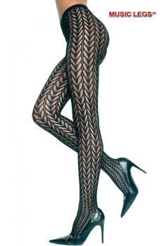 Music Legs: collant con design originale.