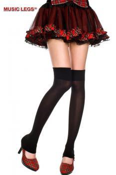 Music Legs: calze coprenti senza piede.