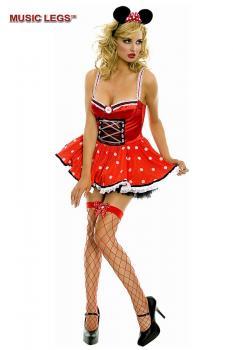 Music Legs: travestimento Minnie.