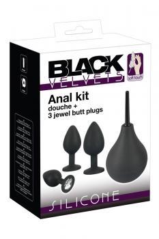 Kit 4 pezzi Black Velvets in silicone.