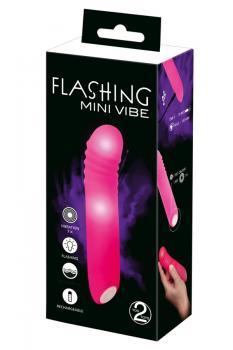 Stimolatore Flashing Mini Vibe. Rosa