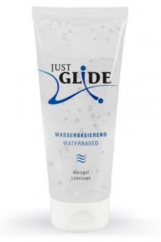 Lubrificante Just Glide a base d'acqua. 200 ml.