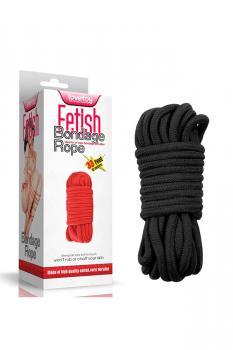 Corda bondage nera 10 mt.