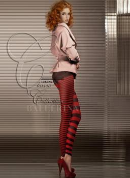 Leggings rosso rubino art. 061