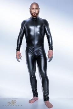 Tuta uomo con doppia zip.