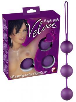 Velvet Balls Purple
