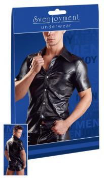 Imitation Leather Men´s Shirt